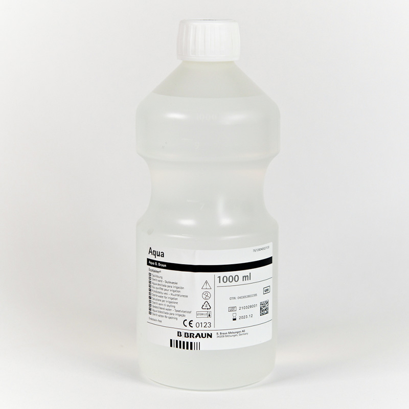 Bouteille d'eau stérile 1000 ml pour U-3002 et U-3003