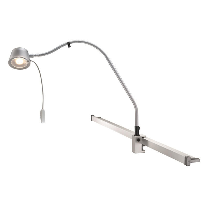 Lampe de lit Culta S4 P S3, pour fixation murale, sur table ou sur rail