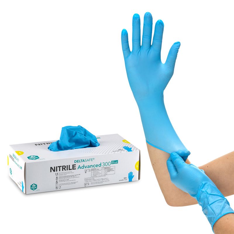 DELTASAFE® NITRILE Advanced 300 bleu, 300 mm