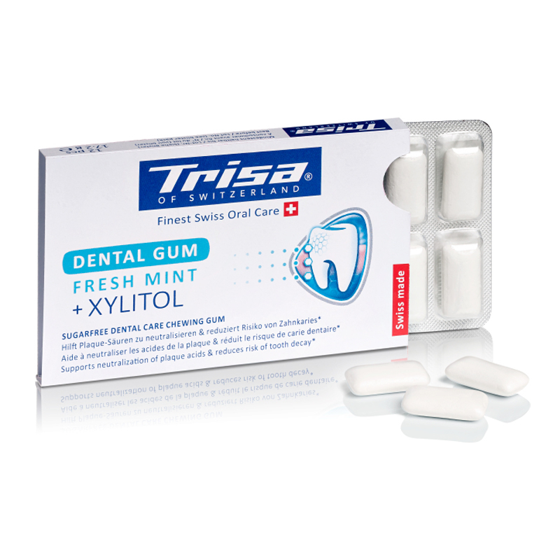 Chewing-gum dentaire TRISA Fresh Mint