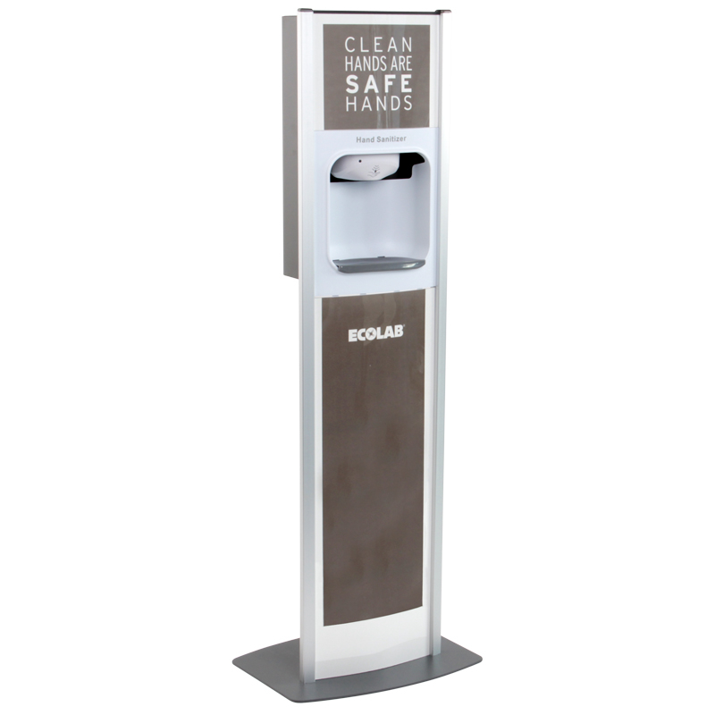 Distributeur mobil pour la desinfection NEXA SANITIZER STATION touchless