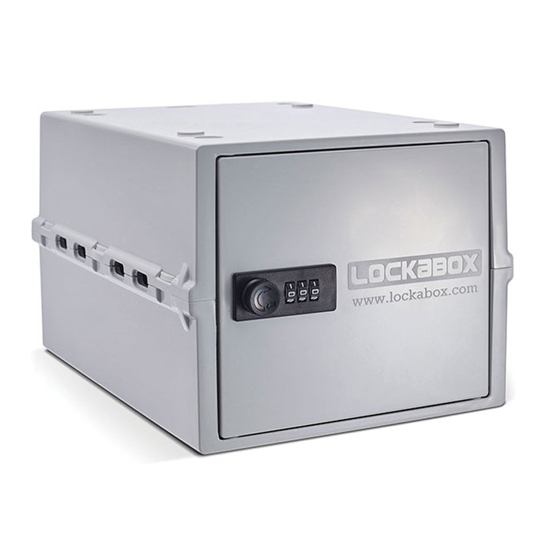 Boîte de fermeture Lockabox One, Opal white (blanche)