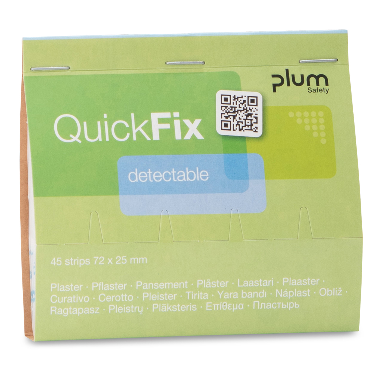 PLUM QUICKFIX Refill Pansement textile élastique détectable