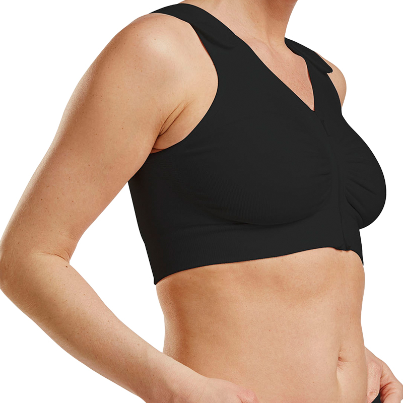 Soutien-gorge post opératoire Lisa, niveau de compression 1, coupe AA jusq'à B, noir, XL