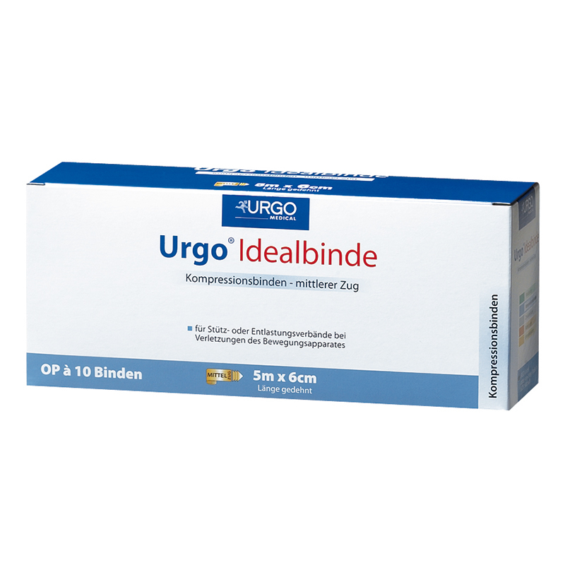 Bande de compression Urgo Idealbinde, blanc