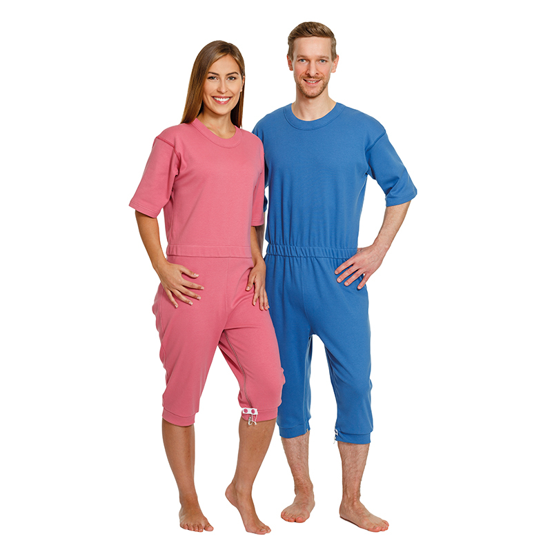 Combinaison de soins Suprima, unisex, court, rosé