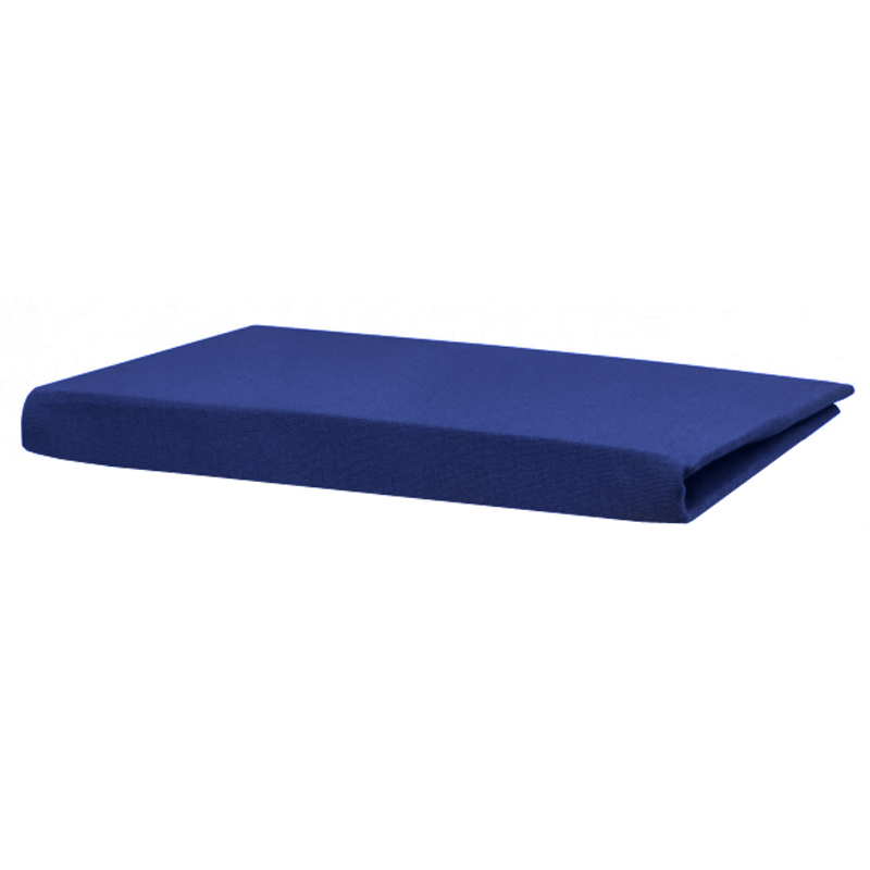 Housse, jersey, bleu, pour coussin dorsal transit Tempur