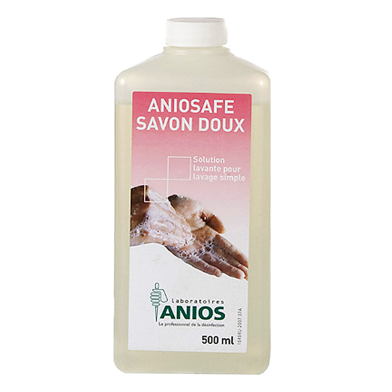 Lotion lavante ANIOSAFE, Savon doux HF, ph-neutre, sans parfum / colorant, sans pompe doseuse