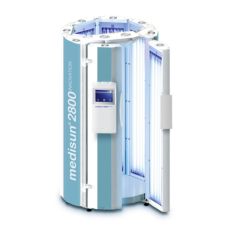 Cabine UV medisun 2800 Innovation PRO, 40-AB, Touch-PC, 20 UVA/20 UVB-311 à 120 W (230 V)