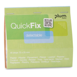 PLUM QUICKFIX Refill Pansement textile élastique détectable
